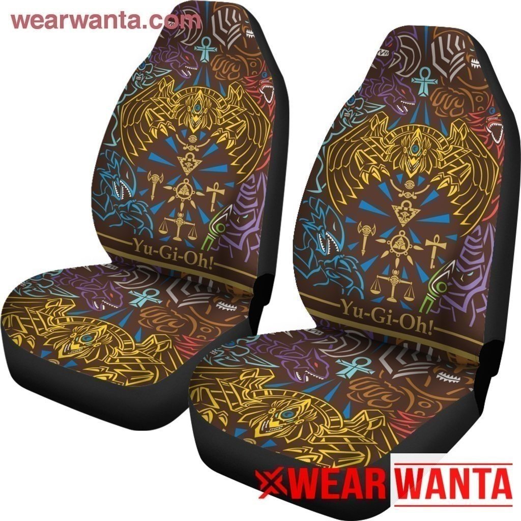 Millennium Items Yugioh Car Seat Covers LT04-Gear Wanta