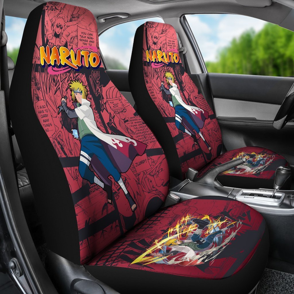 Minato NRT Car Seat Covers Custom Anime Car Accessories-Gear Wanta