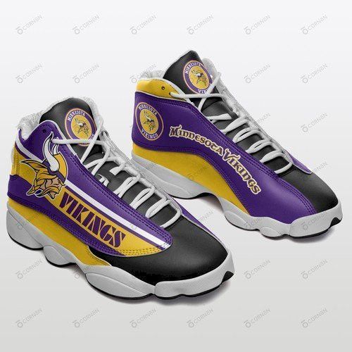 Minnesota Vikings Custom Shoes 13 Sneakers 433-Gear Wanta