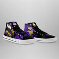 Minnesota Vikings High Top Shoes Custom For Fans-Gear Wanta