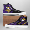 Minnesota Vikings High Top Shoes Custom For Fans-Gear Wanta