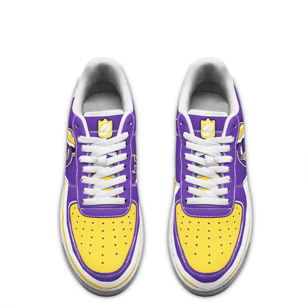 Minnesota Vikings Sneakers Custom Force Shoes Sexy Lips For Fans-Gear Wanta