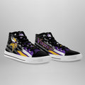 Minnesota Vikings High Top Shoes Custom American Flag Sneakers-Gear Wanta