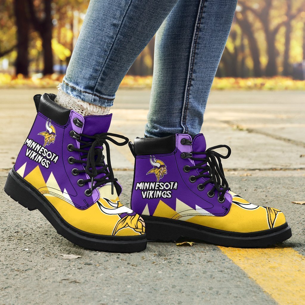 Minnesota Virkings Boots Shoes Idea For Fan-Gear Wanta