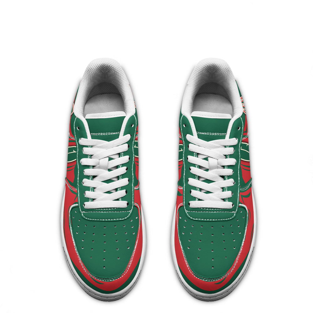 Minnesota Wild Air Sneakers Custom For Fans-Gear Wanta