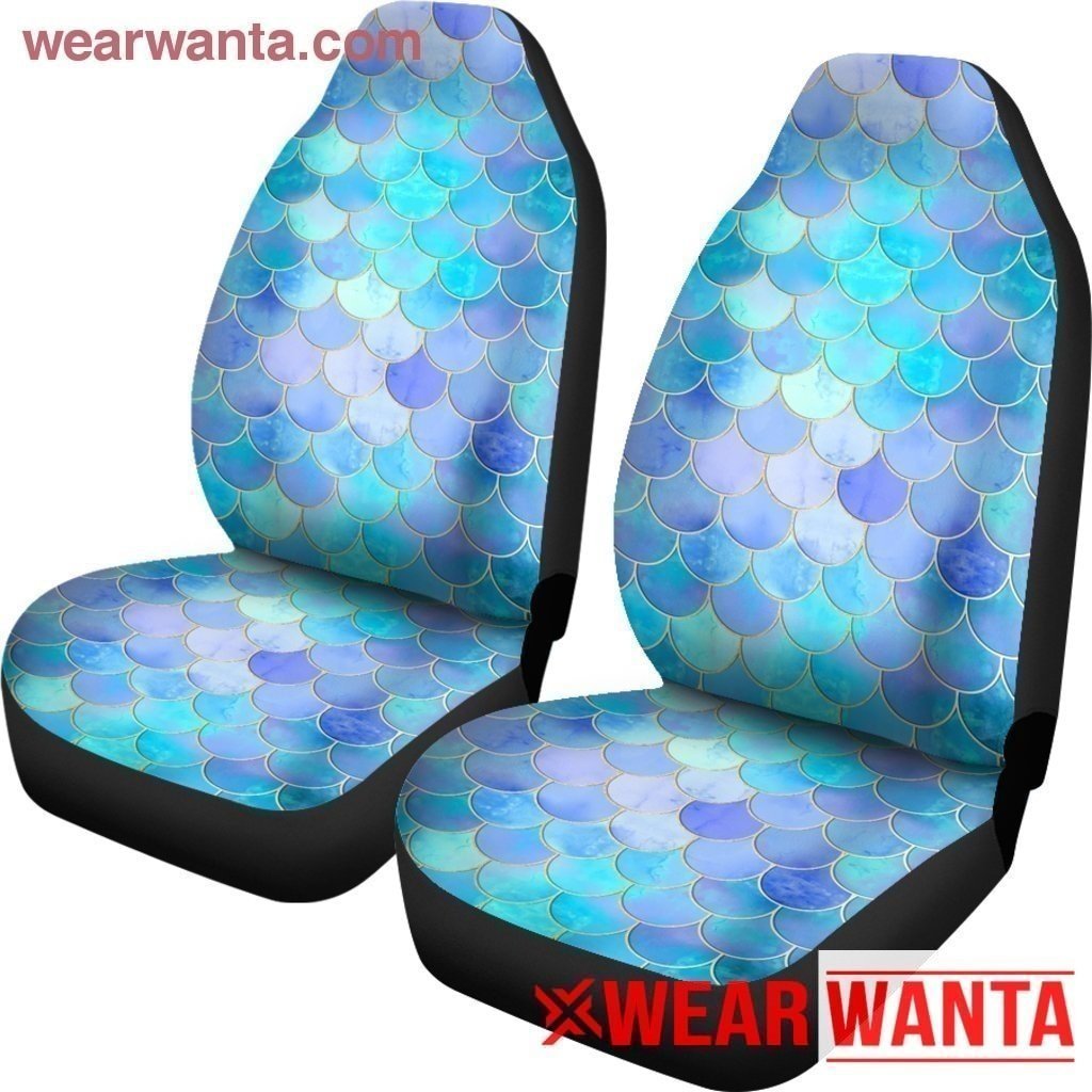 Mint Mermaid Skin Car Seat Covers-Gear Wanta