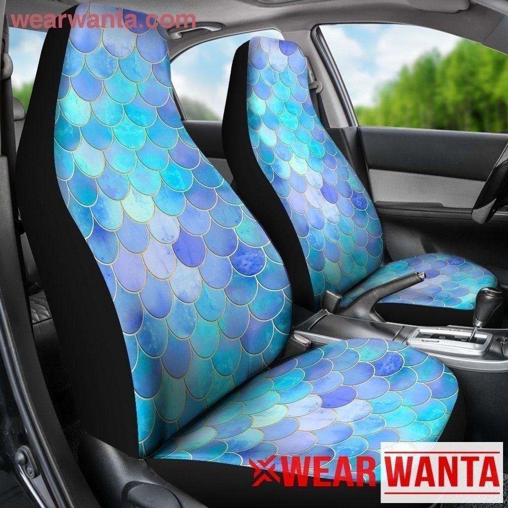 Mint Mermaid Skin Car Seat Covers-Gear Wanta