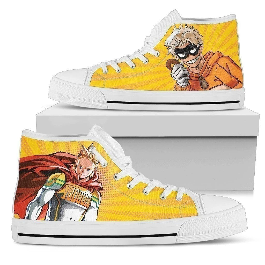 Mirio & Fatgum My Hero Academia High Top Shoes PT11-Gear Wanta