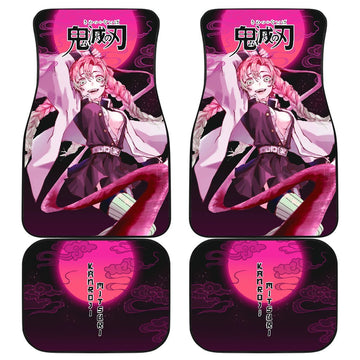 Mitsuri Demon Slayer Under The Moon Car Floor Mats Anime-Gear Wanta