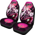 Mitsuri Demon Slayer Under The Moon Car Seat Covers Custom Anime Car Accessories-Gear Wanta