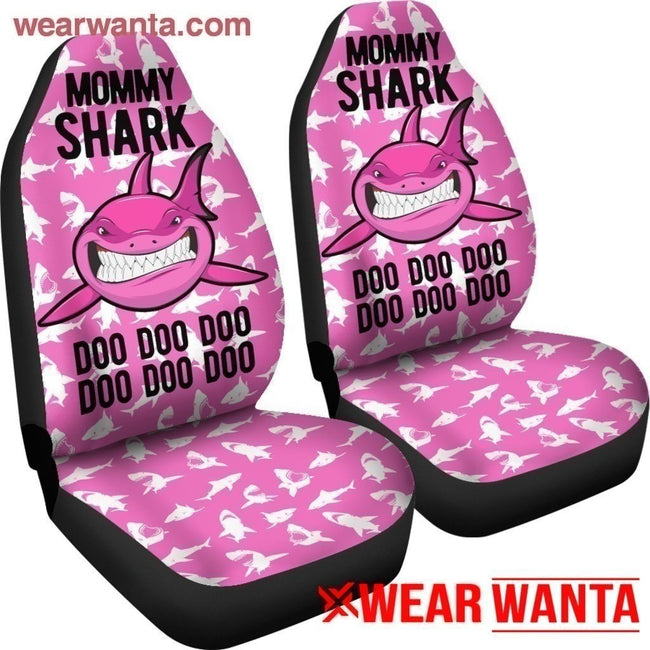 Mommy Shark Doo Doo Doo Car Seat Covers Gift-Gear Wanta