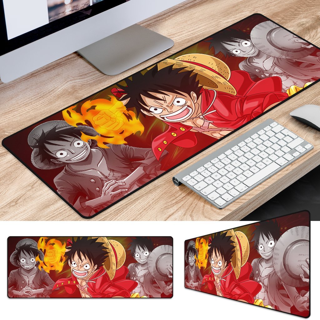 Monkey D Luffy Mouse Mat One Piece Anime Accessories-Gear Wanta