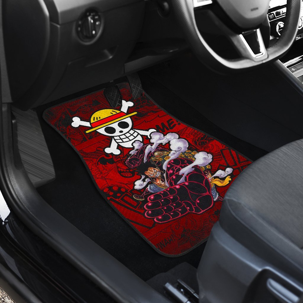 Monkey D. Luffy One Piece Car Floor Mats Manga Mixed Anime Cute-Gear Wanta