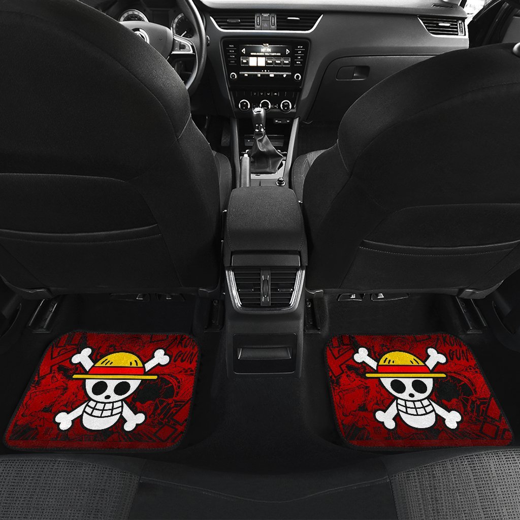 Monkey D. Luffy One Piece Car Floor Mats Manga Mixed Anime Cute-Gear Wanta