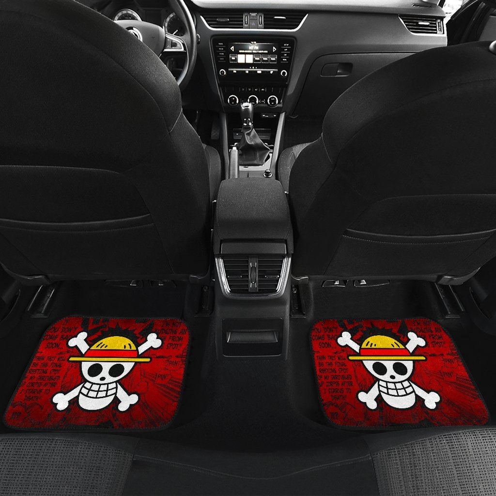 Monkey D. Luffy One Piece Car Floor Mats Manga Mixed Anime-Gear Wanta