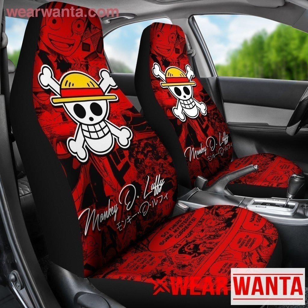 Monkey D. Luffy One Piece Car Seat Covers LT03-Gear Wanta