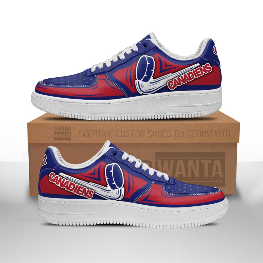 Montreal Canadiens Air Sneakers Custom For Fans-Gear Wanta