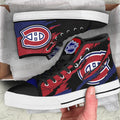 Montreal Canadiens High Top Shoes Custom For Fans-Gear Wanta