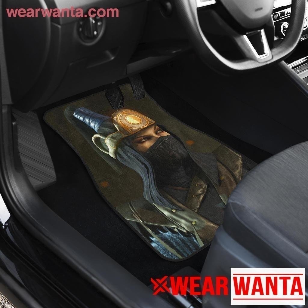 Mortal Kombat Kitana Car Floor Mats For-Gear Wanta