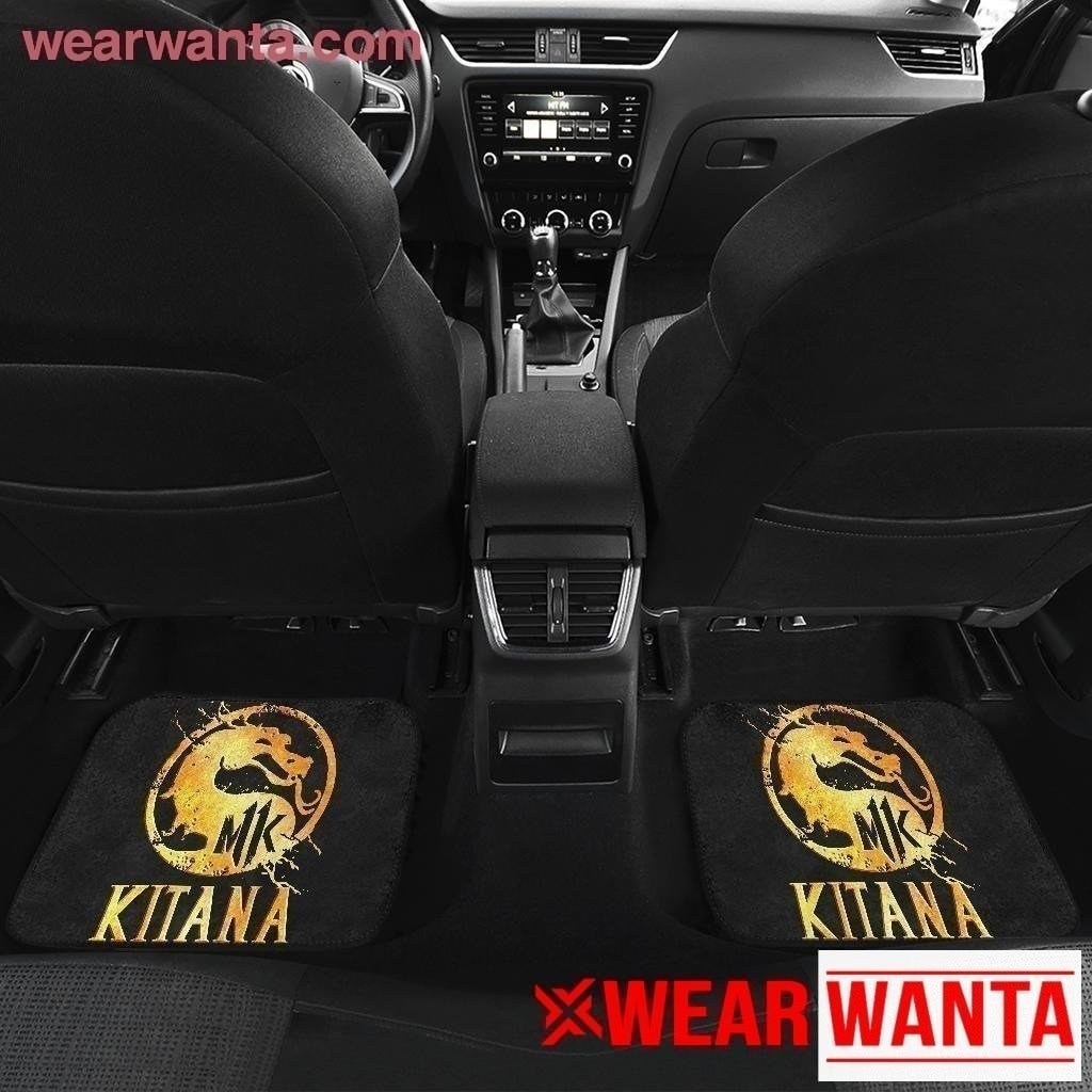 Mortal Kombat Kitana Car Floor Mats For-Gear Wanta