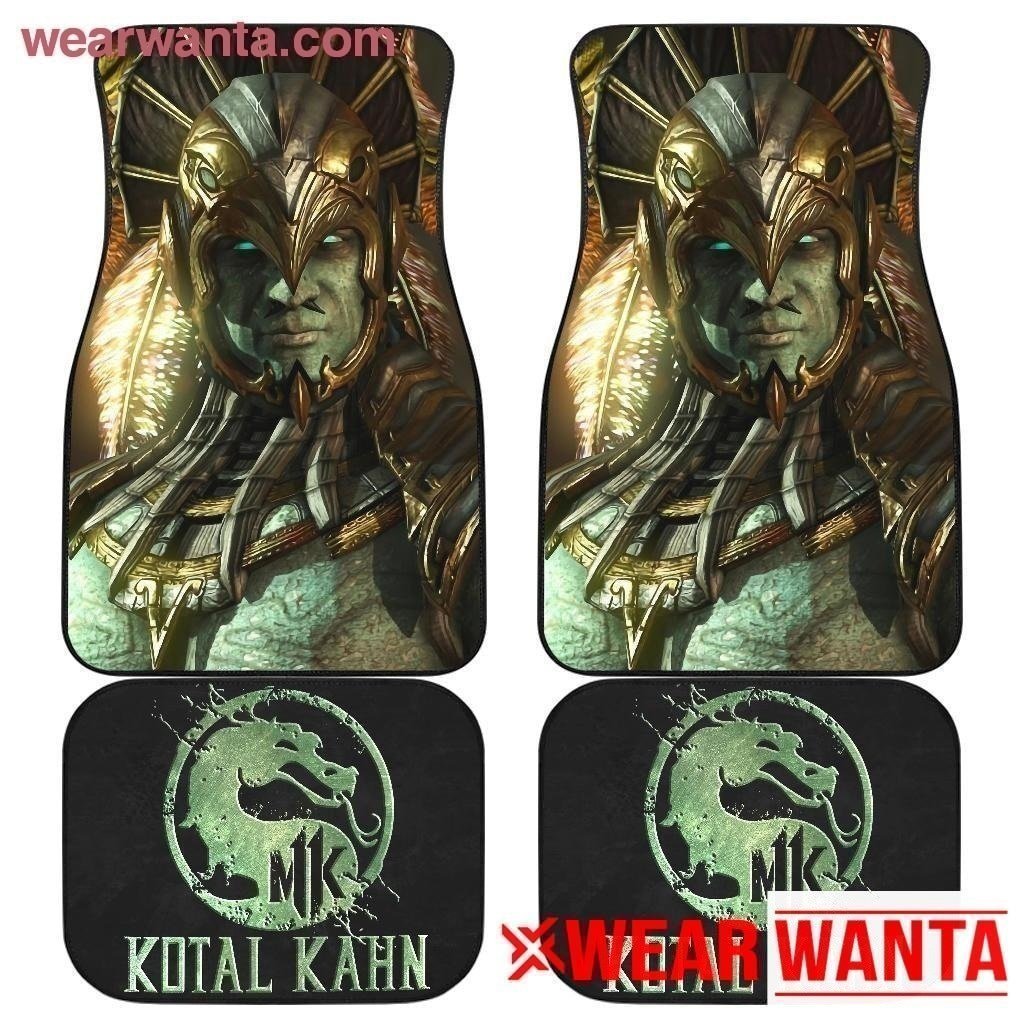 Mortal Kombat Kotal Kahn Car Floor Mats For-Gear Wanta
