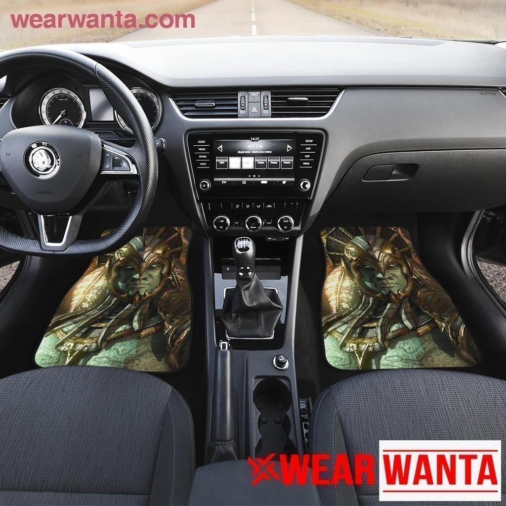 Mortal Kombat Kotal Kahn Car Floor Mats For-Gear Wanta