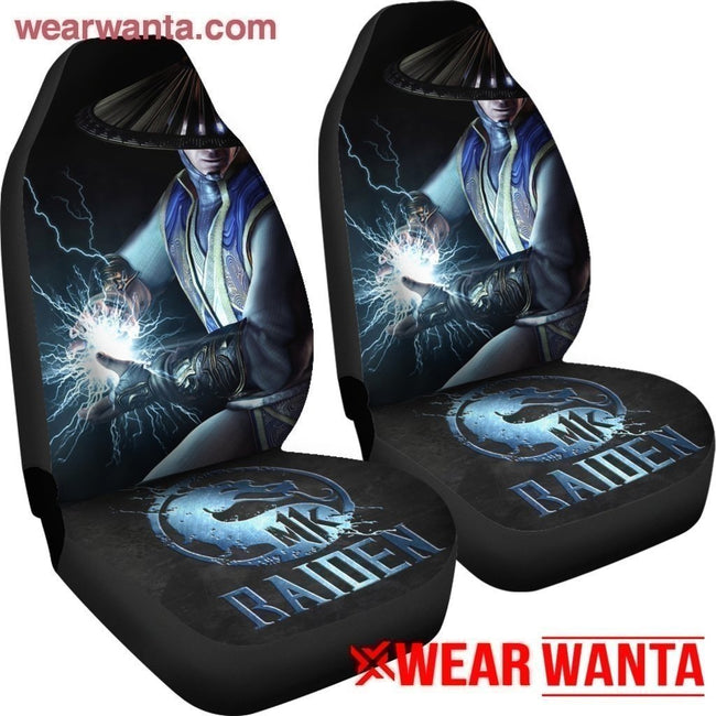 Mortal Kombat Silver Raiden Car Seat Covers MN05-Gear Wanta