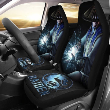 Mortal Kombat Silver Raiden Car Seat Covers MN05-Gear Wanta