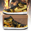 Mortal Kombat Sneakers Scorpion Fire Style Shoes Custom For Fans-Gear Wanta