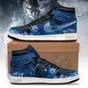Mortal Kombat Sneakers Sub-zero Ice Style Shoes Custom For Fans-Gear Wanta