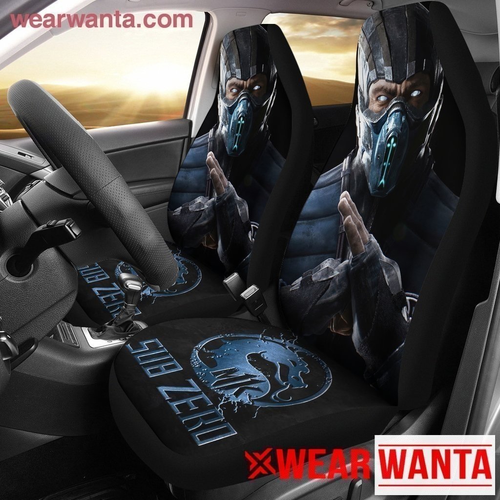 Mortal Kombat Sub Zero Car Seat Covers For MN05-Gear Wanta