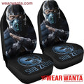 Mortal Kombat Sub Zero Car Seat Covers For MN05-Gear Wanta