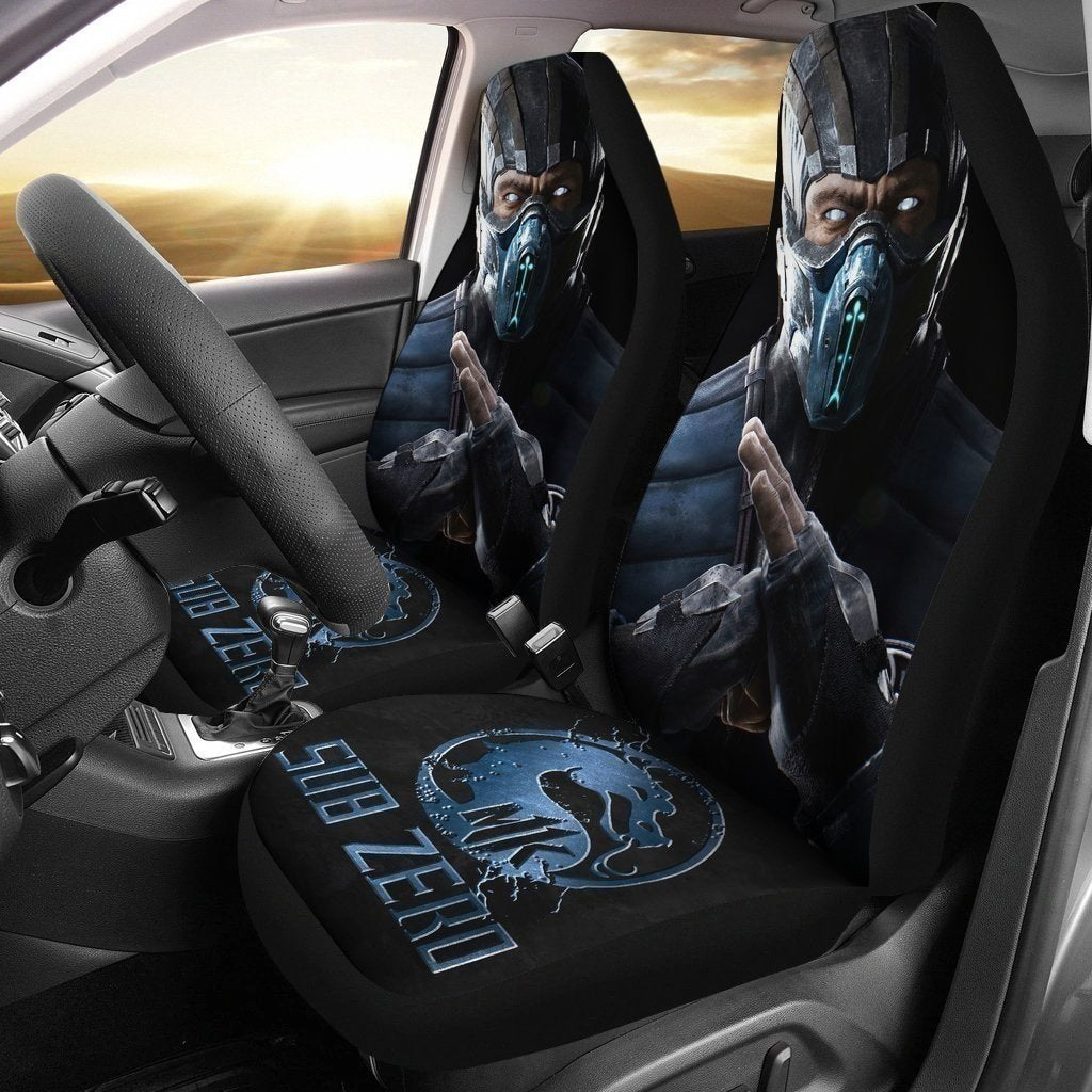 Mortal Kombat Sub Zero Car Seat Covers For MN05-Gear Wanta