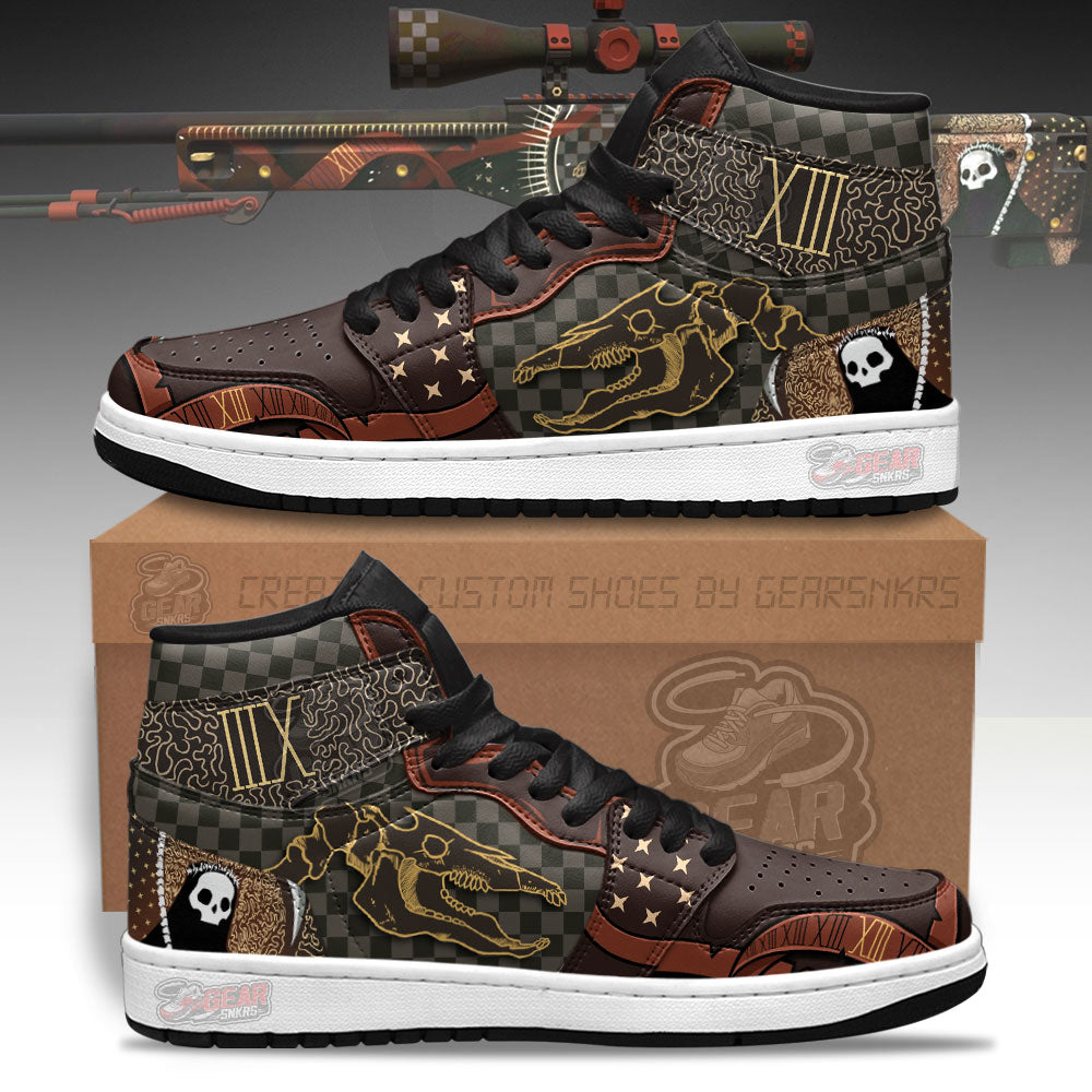 Mortis Counter-Strike Skins Shoes Custom For Fans-Gear Wanta