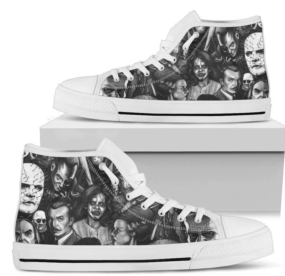 Most Favorite Horror Character High Top Shoes-Gear Wanta