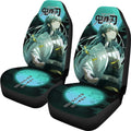 Muichiro Demon Slayer Under The Moon Car Seat Covers Custom Anime Car Accessories-Gear Wanta