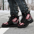 Multiple Myeloma Cancer Awareness Boots Ribbon Butterfly Shoes-Gear Wanta