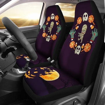 Mummy Halloween Car Seat Covers-Gear Wanta