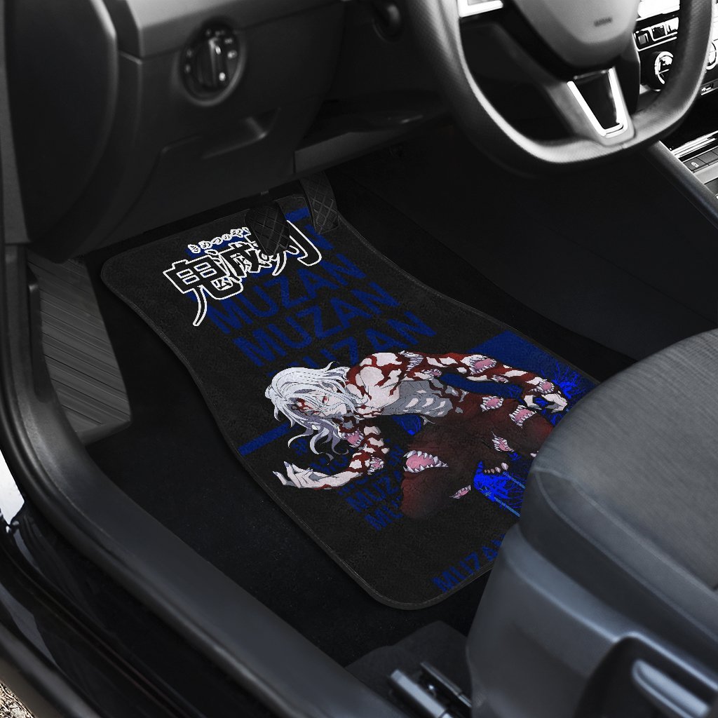 Muzan Demon Slayer Car Floor Mats Gift Anime-Gear Wanta