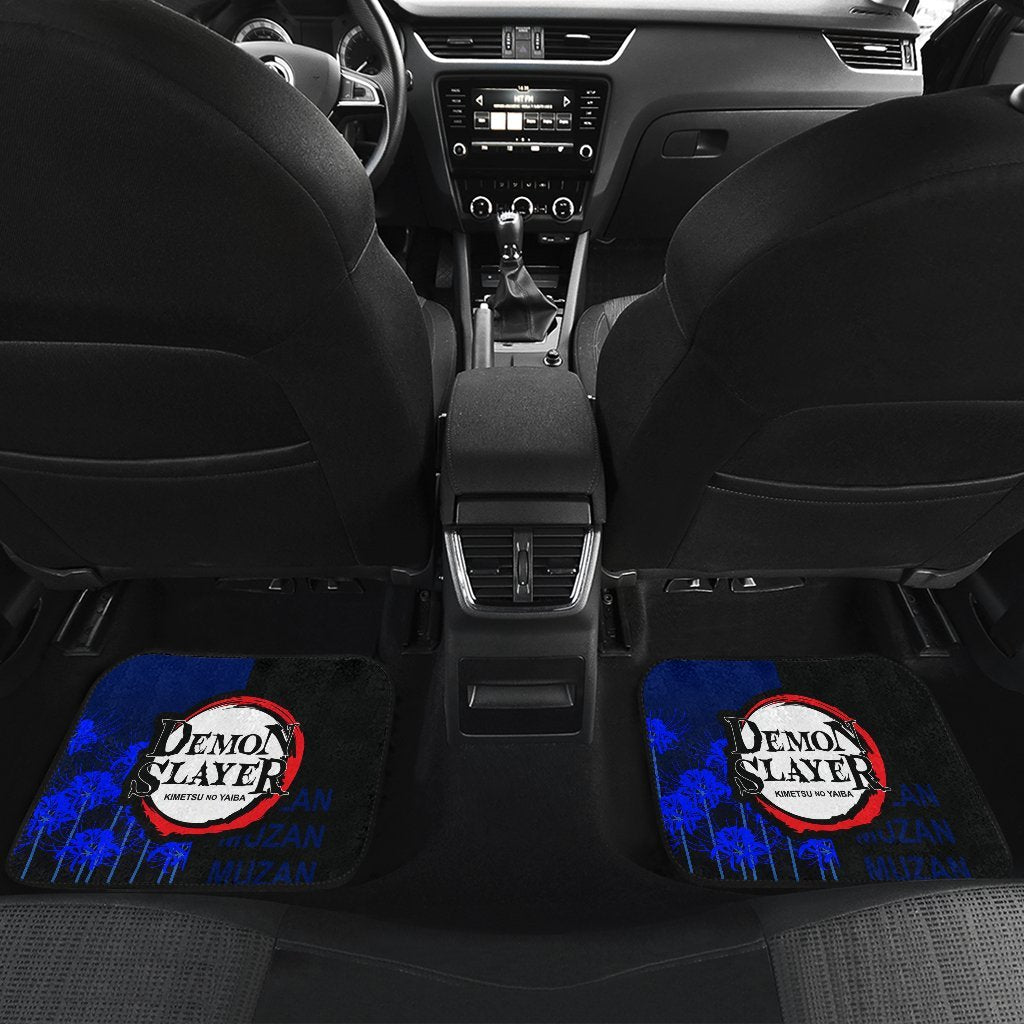 Muzan Demon Slayer Car Floor Mats Gift Anime-Gear Wanta