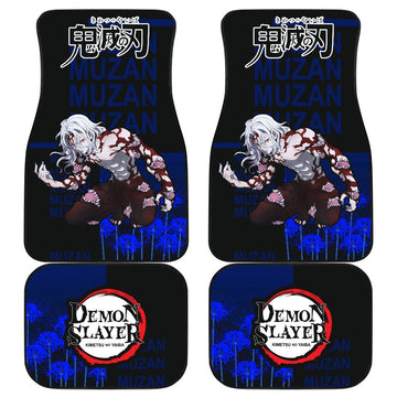 Muzan Demon Slayer Car Floor Mats Gift Anime-Gear Wanta