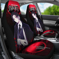 Muzan Demon Slayer Under The Moon Car Seat Covers Custom Anime Car Accessories-Gear Wanta