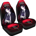 Muzan Demon Slayer Under The Moon Car Seat Covers Custom Anime Car Accessories-Gear Wanta