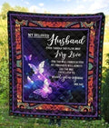 My Beloved Husband Memorial Quilt Blanket For Wife-Gear Wanta