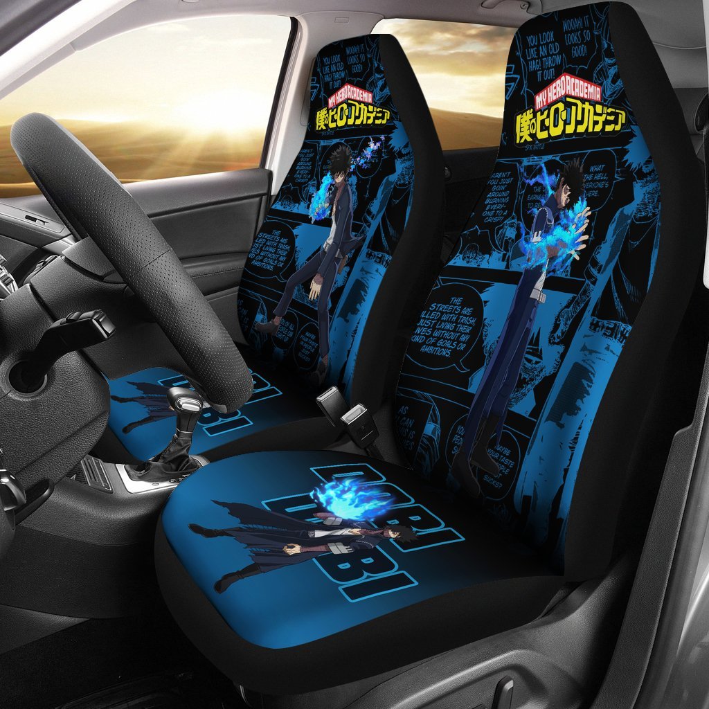 My Hero Academia Manga Mixed Anime Dabi Car Seat Covers-Gear Wanta