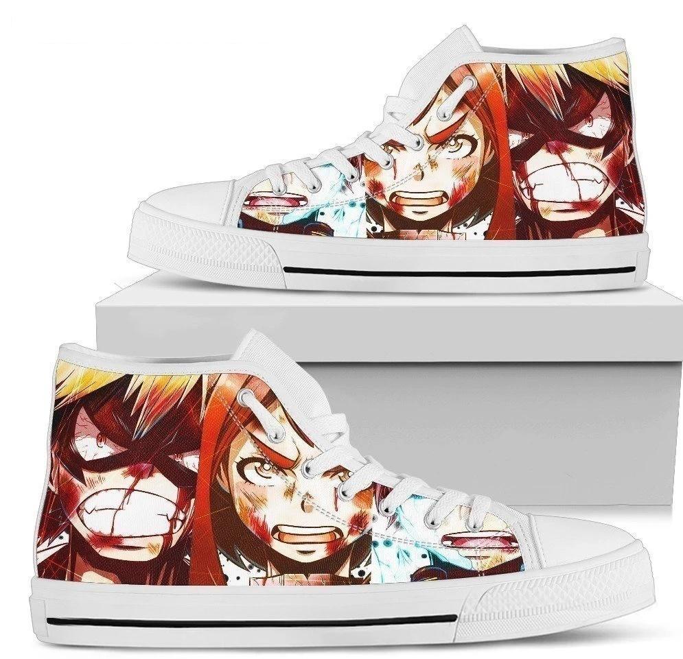 My Hero Academia Sneakers High Top Custom Anime Shoes-Gear Wanta