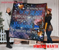 My Husband An Amazing Piece Of My Heart Lives In Heaven Blanket-Gear Wanta