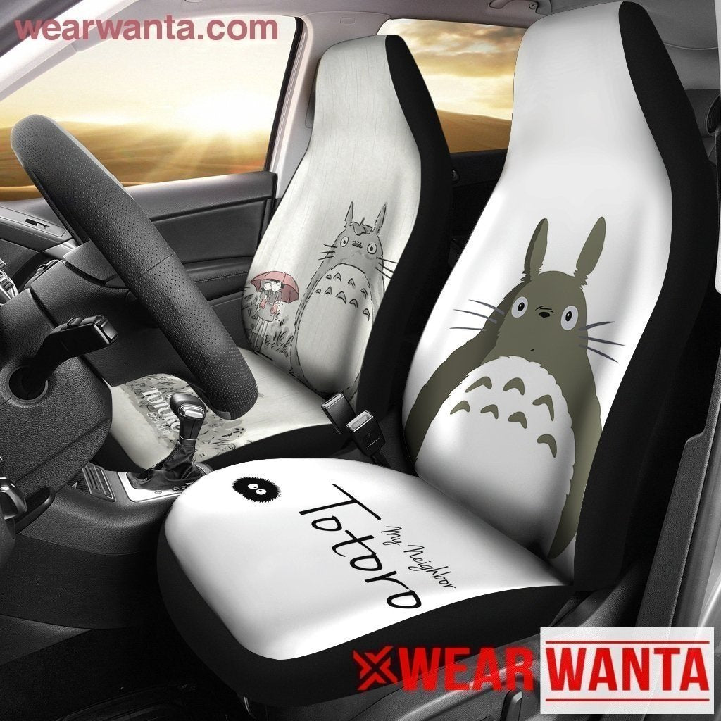 My Neighbor Totoro Black & White Car Seat Covers LT03-Gear Wanta