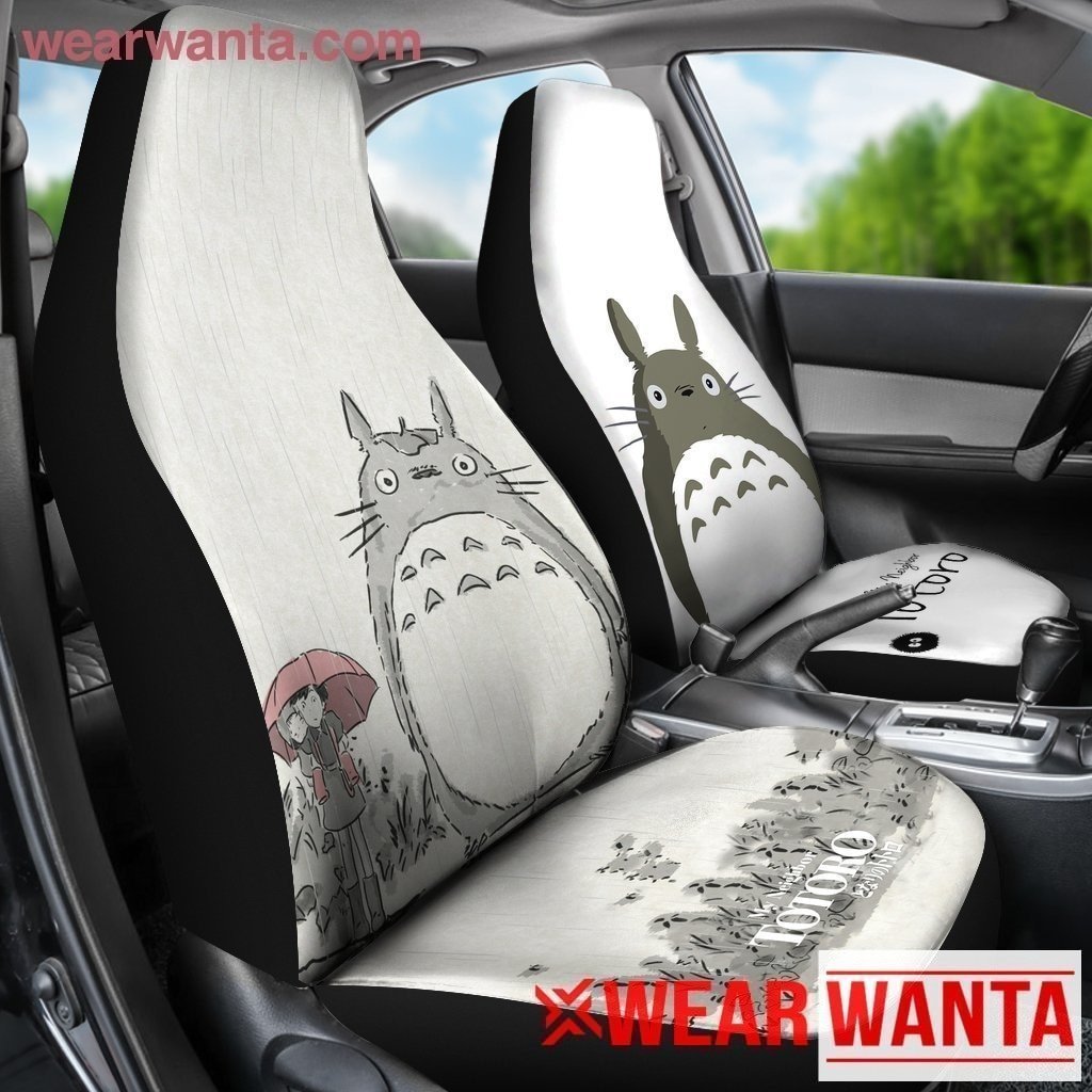 My Neighbor Totoro Black & White Car Seat Covers LT03-Gear Wanta