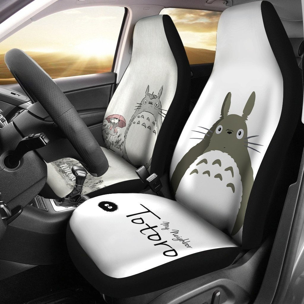 My Neighbor Totoro Black & White Car Seat Covers LT03-Gear Wanta